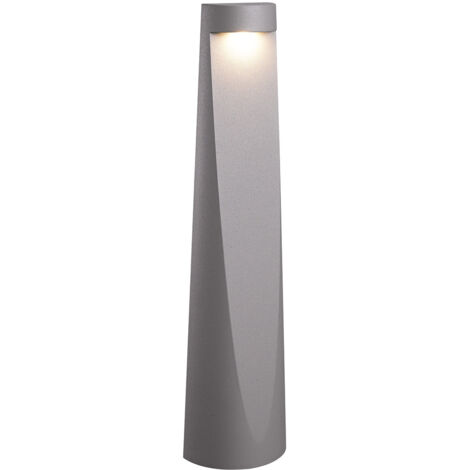 EDDIE Bollard Paletto LED 7W 50° IP65 4000K 833lm Struttura in Alluminio Pressofuso Verniciato Grigio - Rossini Illuminazione