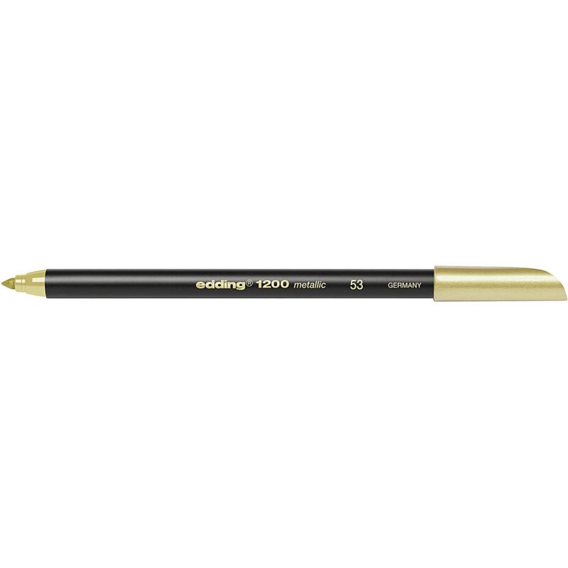 Edding - Faserschreiber 1200 Color Pen metallic gold