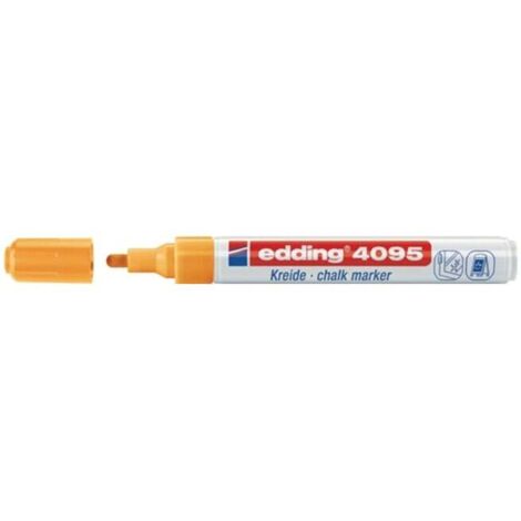 EDDING 4-4095066 Kreidemarker 4095 neonorange Strichbreite 2-3 mm Rundspitze