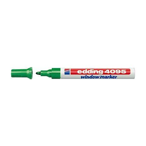 Edding 4095 4-4095004 Marqueur craie vert 4 mm, 15 mm Y20481