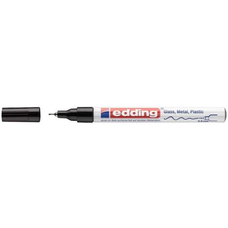 Edding 780 marcatore permanente Punta sottile Nero 1 pz