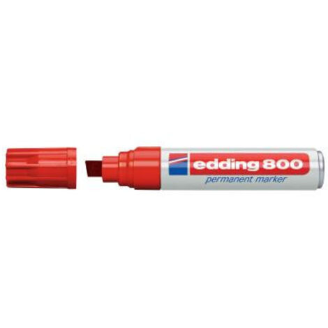 Edding 800 Marker Permanente Rosso (4-800002) (4800002)