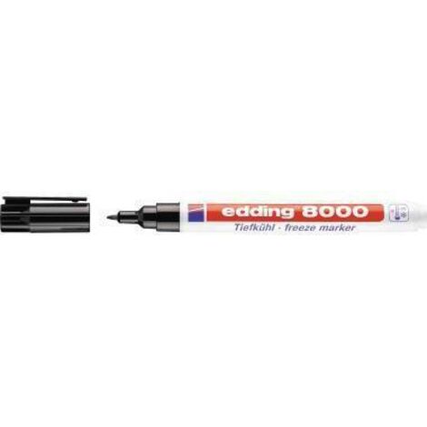 Edding 8000 4-8000-1-4001 Marqueur pour surgelés noir 1 mm W698432