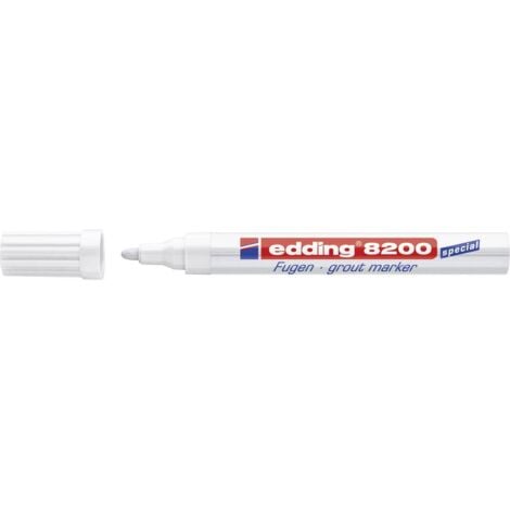 Edding 8200 4-8200-1-4049 Marqueur pour joints blanc 2 mm, 4 mm W788211