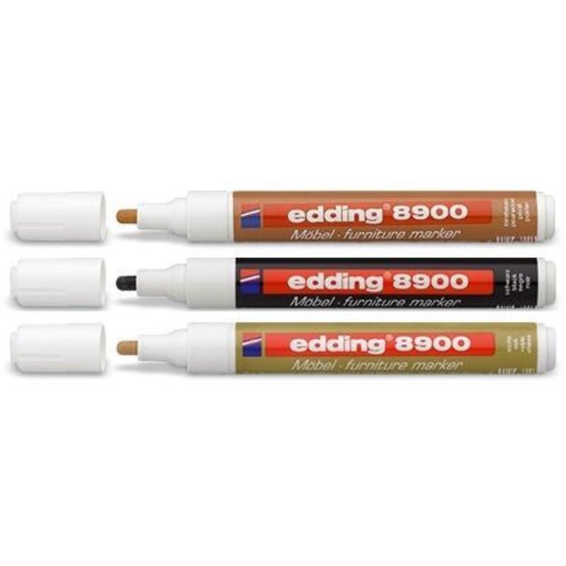 Möbelmarker 8900 1er-Blister schwarz