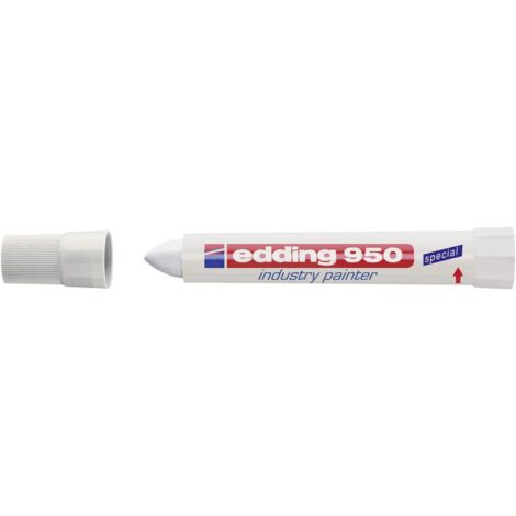 Edding 950 4-950-1-4049 Marcatore industriale Bianco 10 mm