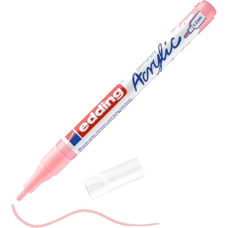 Edding - Acrylic Marker 5300 dünn edel mauve