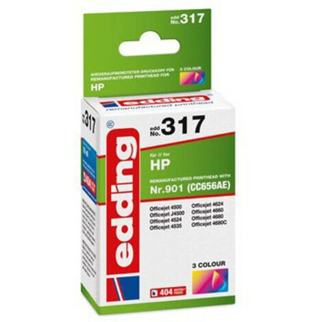 HP 301 cartouche d'encre trois couleurs authentique (HPCH562EE) –