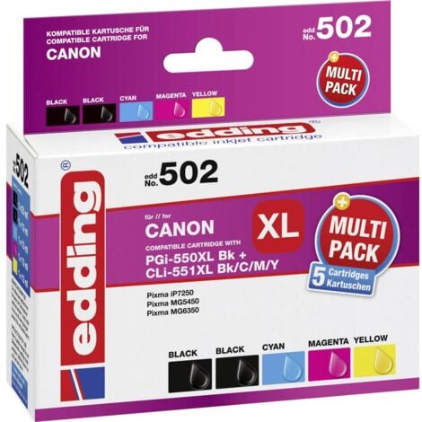 Canon PGI-2500XL Multipack Noir(e) / Cyan / Magenta / Jaune (9254B004)