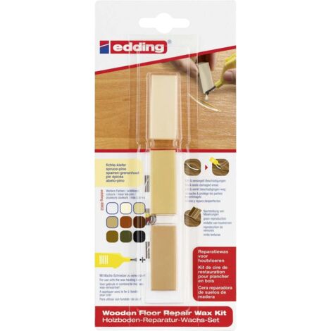 Edding Holzboden-Reparaturwachs-Set 8902 fichte-kiefer Wachs
