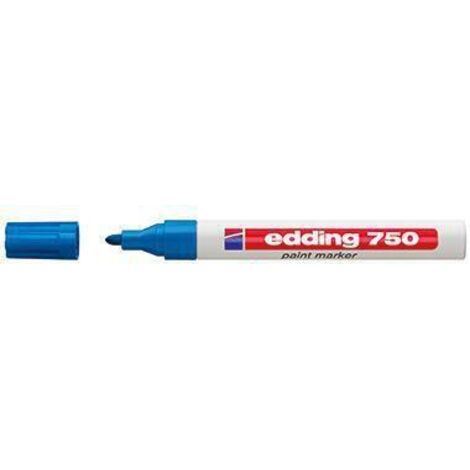 edding Lackmarker 750 4-750-9-010 2-4mm Rundspitze permanent h.blau