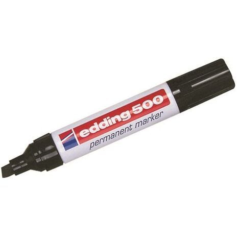 Edding Permanent Marker Black 500 - ED500BK