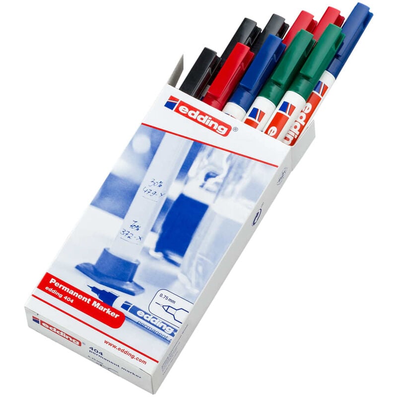 

Rotuladores permanentes 10 unidades multicolor 404 - Edding
