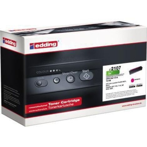 EDDING Toner edding kein Originalzubehör Kompatibel mit: HP 131A EDD-2107 ca. 1.800 Seitenmagenta