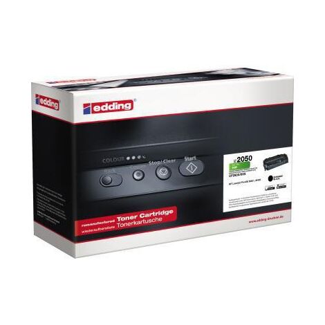 EDDING Toner edding kein Originalzubehör Kompatibel mit: HP 80X EDD-2050 ca. 6.900 Seitenschwarz