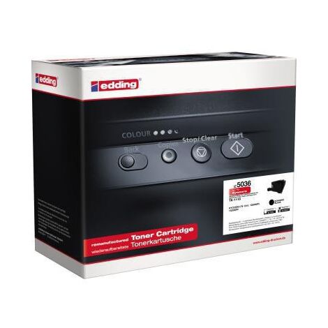 EDDING Toner edding kein Originalzubehör Kompatibel mit: KYOCERA TK-1115 EDD-5036 ca. 1.600Seiten schwarz
