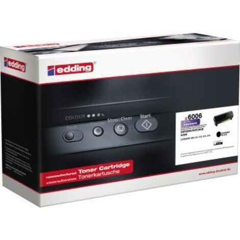 EDDING Toner edding kein Originalzubehör Kompatibel mit: Lexmark 50F2H00 EDD-6006 ca. 5.000Seiten schwarz