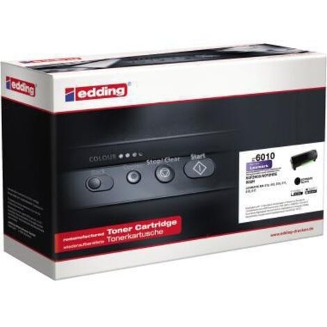 EDDING Toner edding kein Originalzubehör Kompatibel mit: Lexmark 60F2H00 EDD-6010 ca. 10.000Seiten schwarz