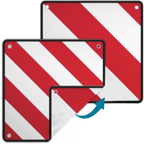 Ede 2in1 Réflecteur vélos de Signalisation pour Porte-vélos camping-cars homologué