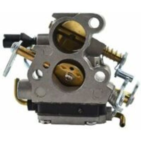 Ede Carburateur avec tournevis, filtre à air et bougie pour tronçonneuse Husqvarna 135, 140, 435, 435E, 440, 440E, Jonsered CS2240, CS2240S et CS410. Remplace les références C1T-EL41, C1T-EL41A et 506