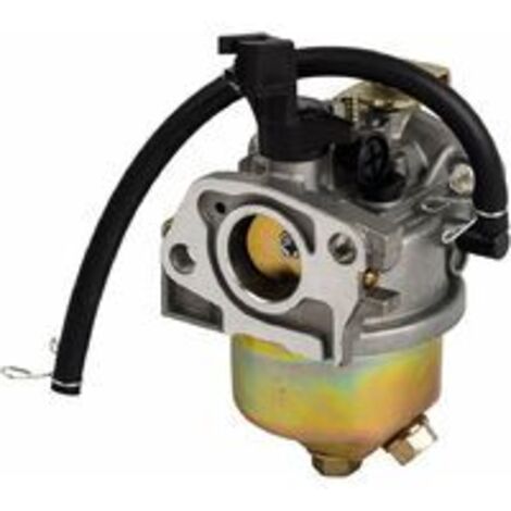 Ede Carburateur géant S avec pompe à essence, filtre à essence, conduite d'essence et 3 joints, compatible avec les souffleuses à neige Huayi 165S, 165SA, 170S et 170SA.