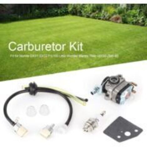 Ede Carburateur pour motoculteur, kit de conduite de carburant pour carburateur, compatible avec les motoculteurs Little Wonder Mantis GX31, GX22 et FG100 (référence 16100-ZM5-80).