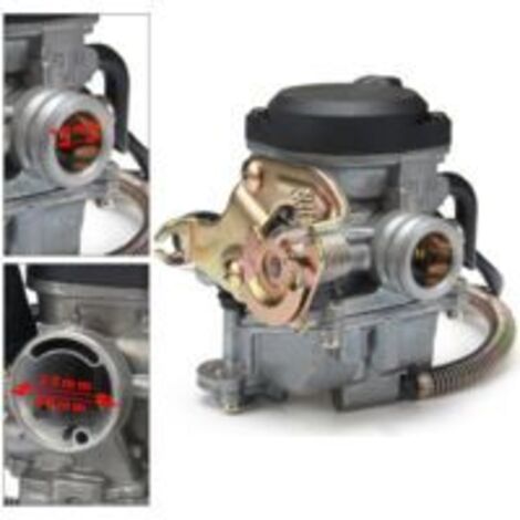Ede Carburateur S-GIANT CVK PD18J pour scooter 4 temps GY6 50 cm³ 139QMB 139QMA Jonway Baja Jmstar Lance NST Peace Banzer Barton Zipp Romet 18 mm