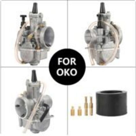 Ede Carburateur universel S-giant PWK pour moto Keihin Koso Oko 2T/4T, 24-34mm, 28mm