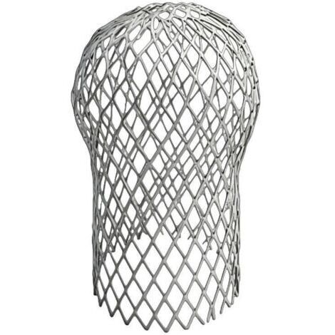 Ede Filtre de vidange en aluminium 6 pièces, grille de protection en métal