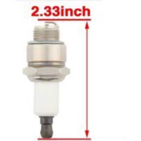 Ede Jeu de 4 bougies d'allumage B4LM pour 796112 RJ19LM796112S 802592 5095K 492167 591040 591