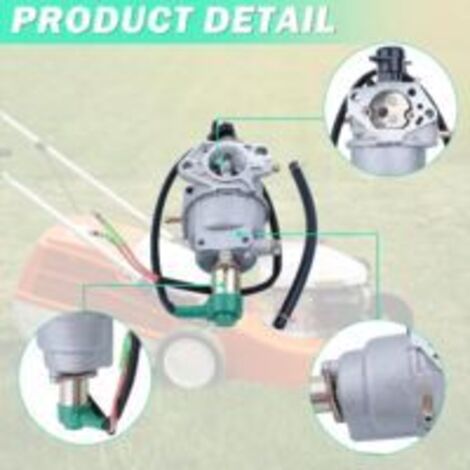 Ede Kit carburateur pour moteur Honda GX390 GX340, carburateur universel avec bougie d'allumage, joint, conduite de carburant et filtre, convient aux générateurs/moteurs de 8 CV, 9 CV, 11 CV et 13 CV.