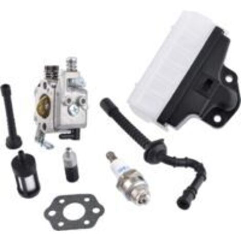 Ede Kit carburateur S-GIANT pour tronçonneuse Stihl MS210 MS230 MS250 021 023 025 (filtre à air, carburateur inclus)