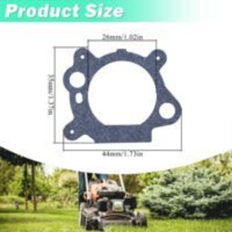 Ede Lot de 10 joints de carburateur pour moteurs 272653, 795629 et 272653S, pièce de rechange pour joint de filtre à air, compatible avec les moteurs des séries 625 à 675.
