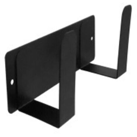 Ede Porte-couvercles de casseroles, support de rangement mural en acier inoxydable 304,noir.