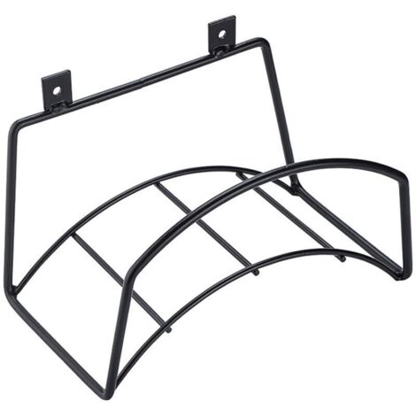 Ede Support Tuyau Arrosage Mural Support pour Tuyau d'arrosage en métal Support mural en métal support de tuyau d'eau Support mural pour tuyau d'arrosage pour Enrouleur dévidoir jardin cour garage