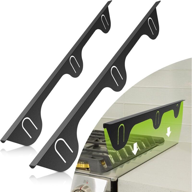 Basetbl Edelstahl 304, Herddichtungen, Leicht Zu Reinigen, Für Arbeitsplatten Und Küchengeräte, 350 G, 2Er-Pack