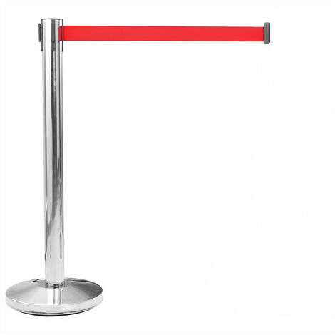Edelstahl-Abstandsbolzen rotes Band ausziehbar 2000mmx 5mm