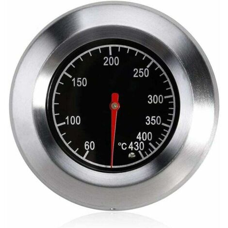 Edelstahl-analoges Fleischthermometer BBQ Rauchendes Thermometer BBQ im Freien 60 - 430℃