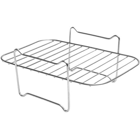 Edelstahl-Aufsatz für Heißluftfritteuse, Dörrgerät und Toaster