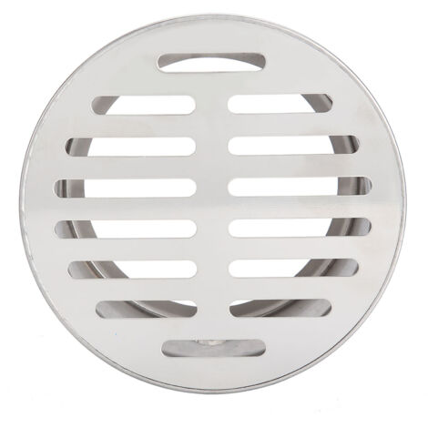 Edelstahl-Außenablauf für Balkon und Hof, verstopfungsfrei (flach 110 mm)
