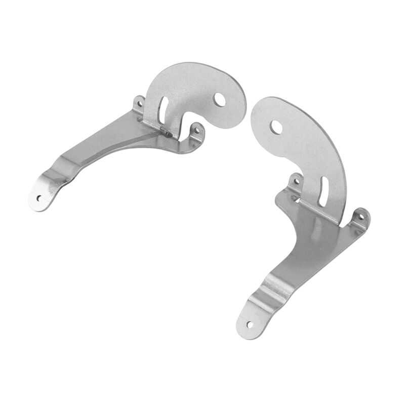 Image of Tlily - Edelstahl Auto Kühlergrill Spot Licht Befestigung Halterung Für-Mini R50 R52 R53 2001-2007