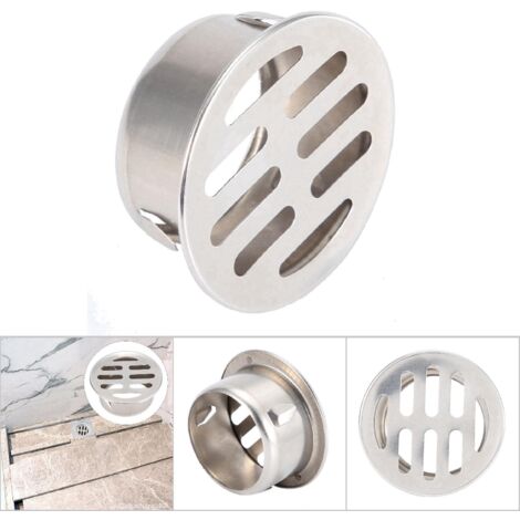 Edelstahl-Bodenrost für Außenbalkone, Modell 50 Flachmund, verstopfungsfrei, flaches Design (1 Stück)
