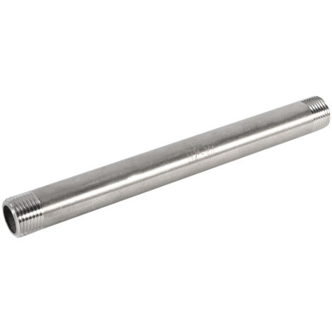 Edelstahl-BSP-Gewindefitting (1/2"), Außengewinde auf Außengewinde