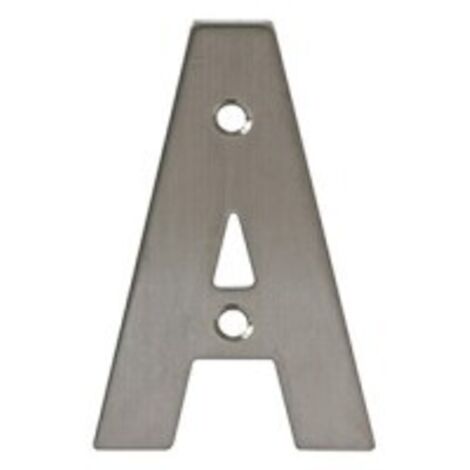Edelstahl Buchstabe a 10cm 6762 Freund