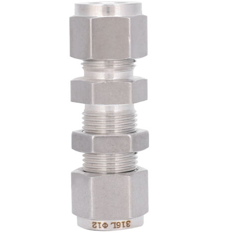 Edelstahl-Doppelring-Fitting-Zubehör für 1/2"-Wandanschluss