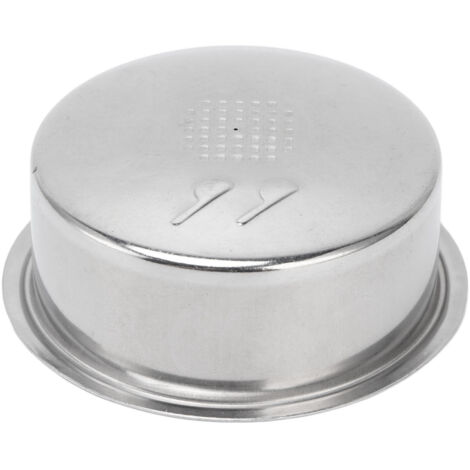 Edelstahl-Druckfilterkorb für 2 Tassen Kaffee