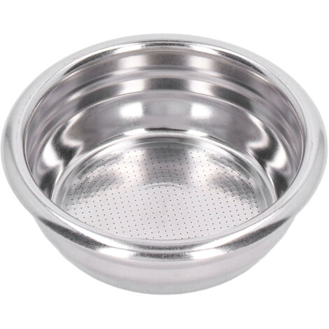 Edelstahl-Filterkorb für 2 Tassen, passend für 58-mm-Filterhalter, Kaffeemaschinenzubehör