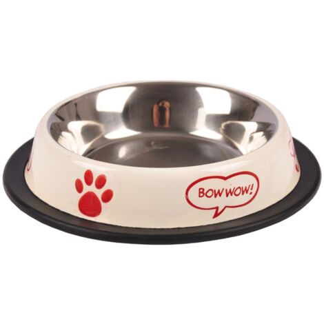 Edelstahl Fressnapf 20,5cm Futternapf Trinknapf Hundenapf Katzennapf Wassernapf