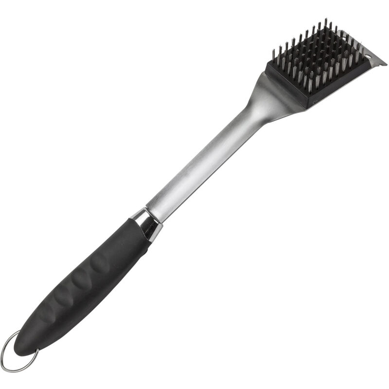 Image of Dema - Edelstahl Grillbürste Grillreinigungsbürste Grill bbq Reinigungsbürste 41 cm