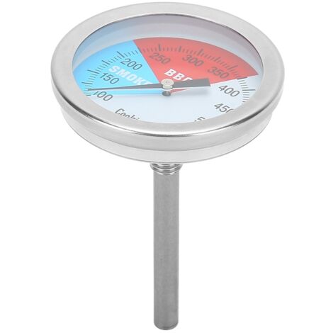 Edelstahl-Kochthermometer für Backofen und Grill, 100°F bis 550°F, Präzisions-Küchenutensil
